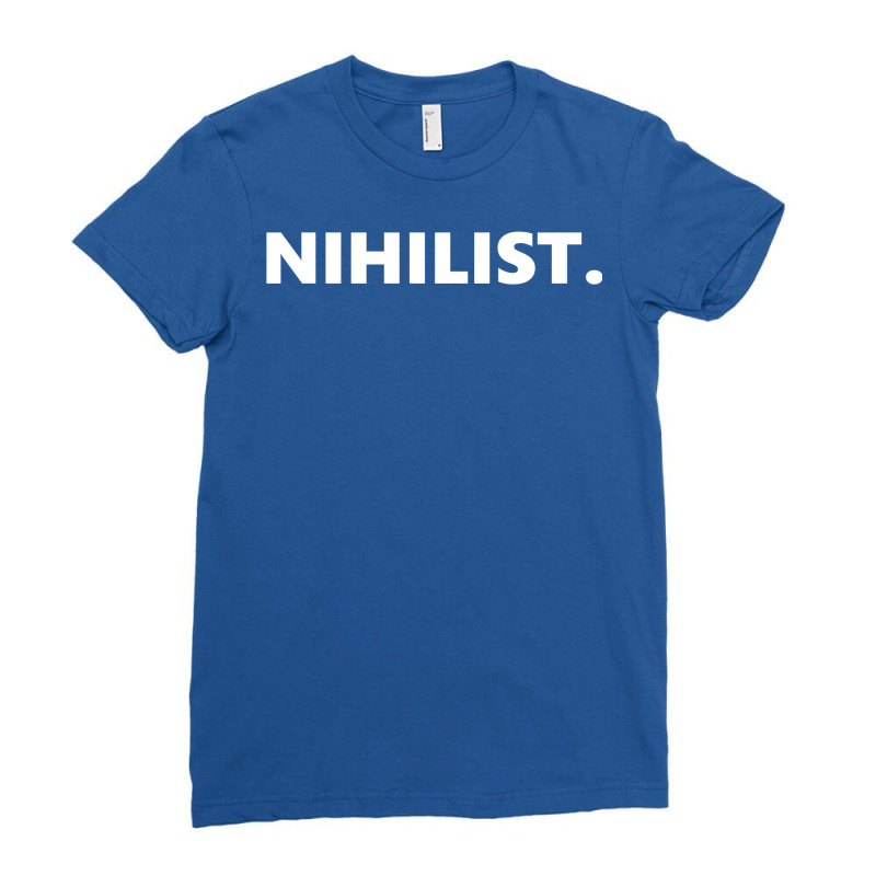 Nihilist Ladies Fitted T-Shirt by accarygaynid | Artistshot