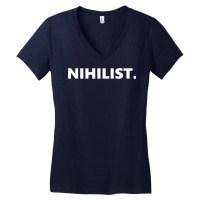 Nihilist Women's V-neck T-shirt | Artistshot