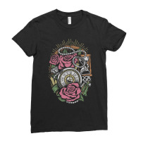 Precious Time Illustration Ladies Fitted T-shirt | Artistshot