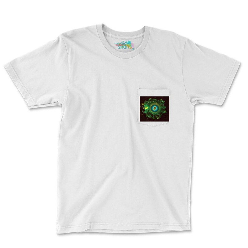 Cats Eye Nebula Poster Aesthetic Pocket T-Shirt by globossterkyc | Artistshot