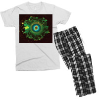 Cats Eye Nebula Poster Aesthetic Men's T-shirt Pajama Set | Artistshot