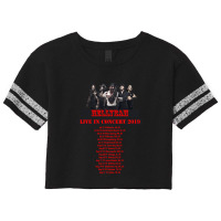 Hellyeah Tour 2019 Back Scorecard Crop Tee | Artistshot