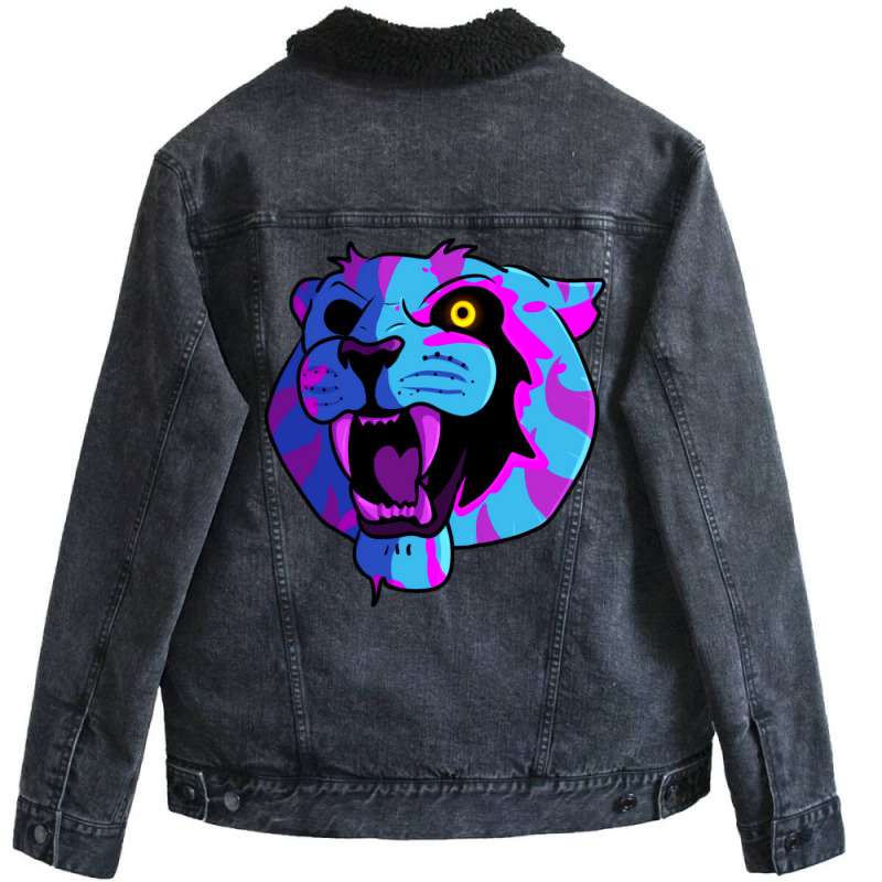 Hotline Miami   Midnight Marauder Tony Unisex Sherpa-Lined Denim Jacket by camojafurxhiv | Artistshot