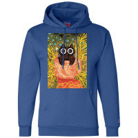 I Fit I Sit Poster Blue Champion Hoodie | Artistshot