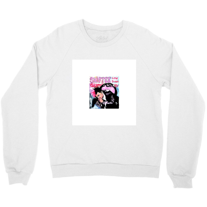 Shiftee Chiffon Top Crewneck Sweatshirt by GEORGESOCE | Artistshot