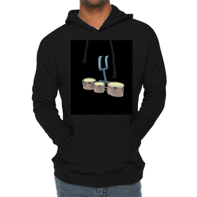 Marching Snare Drums With Harness Poster Lightweight Hoodie | Artistshot