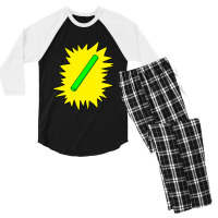 Limited Edition Inanimate Carbon Rod - In Rod We Trust Men's 3/4 Sleeve Pajama Set | Artistshot