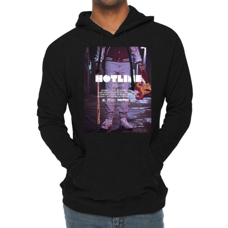 Hotline Miami Poster Lightweight Hoodie by camojafurxhiv | Artistshot