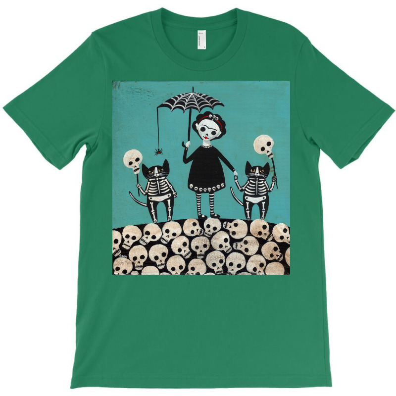 Day Of The Dead Poster Girl T-Shirt by globossterkyc | Artistshot