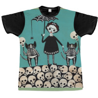 Day Of The Dead Poster Girl Graphic T-shirt | Artistshot