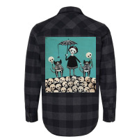 Day Of The Dead Poster Girl Flannel Shirt | Artistshot