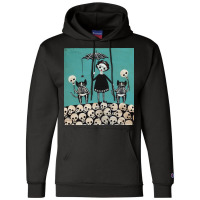 Day Of The Dead Poster Girl Champion Hoodie | Artistshot