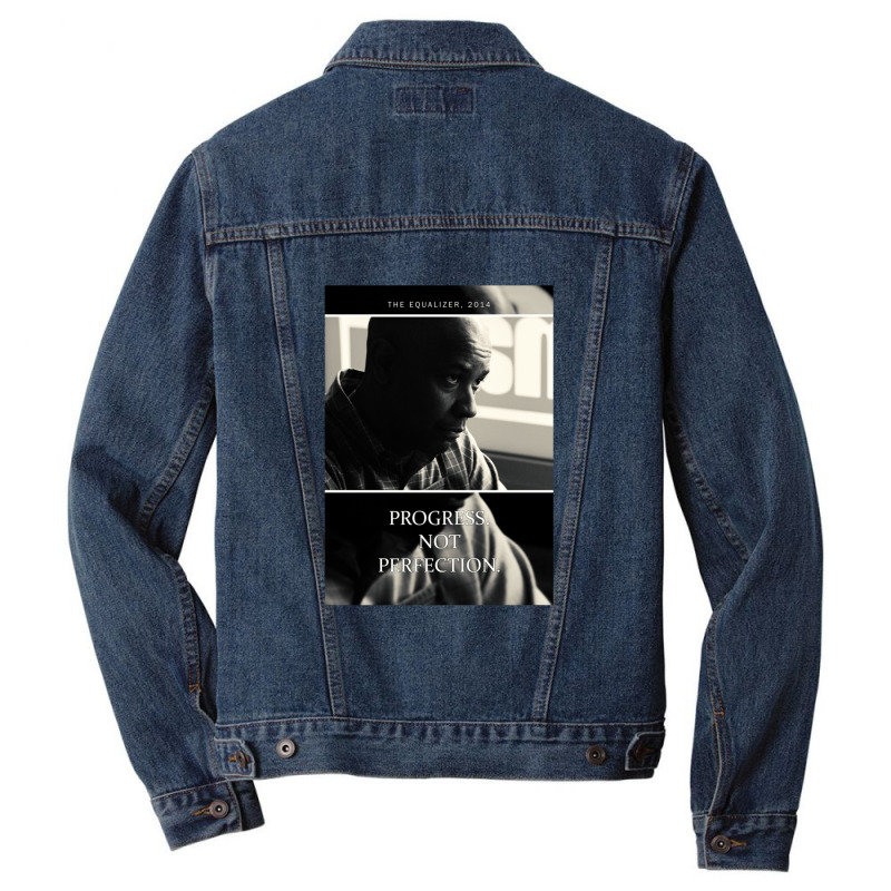 The Equalizer Quote 02 Men Denim Jacket | Artistshot