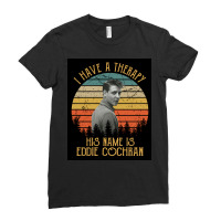 I Have A Therapy His Is Name Is Eddies Poster Aesthetic Ladies Fitted T-shirt | Artistshot