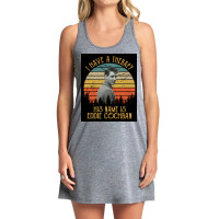 I Have A Therapy His Is Name Is Eddies Poster Aesthetic Tank Dress | Artistshot