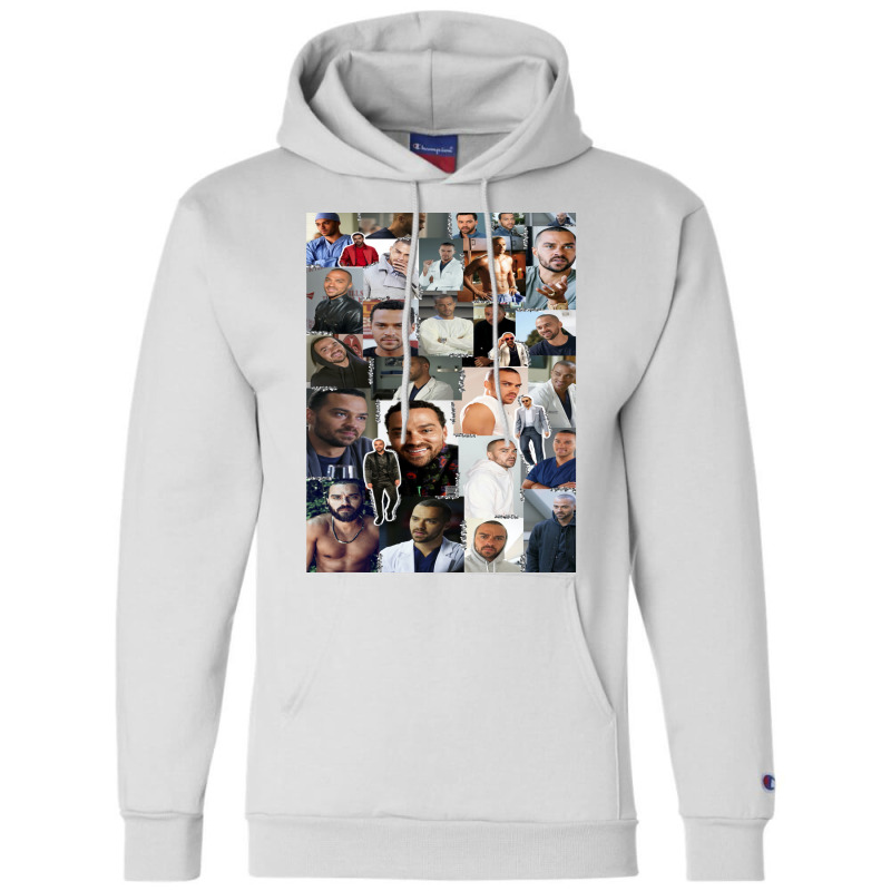 Jackson Avery Collage Champion Hoodie | Artistshot