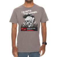 Im With The Banned V1 (banned Books Week) Vintage T-shirt | Artistshot