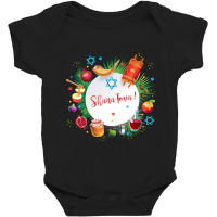 Hot Trend Happy Rosh Hashanah - Shana Tova! Autumn New Year Jewish Hol Baby Bodysuit | Artistshot