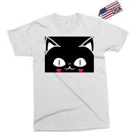 Of Black And Pink Cat Face Cute Cat Lover Poster Exclusive T-shirt | Artistshot