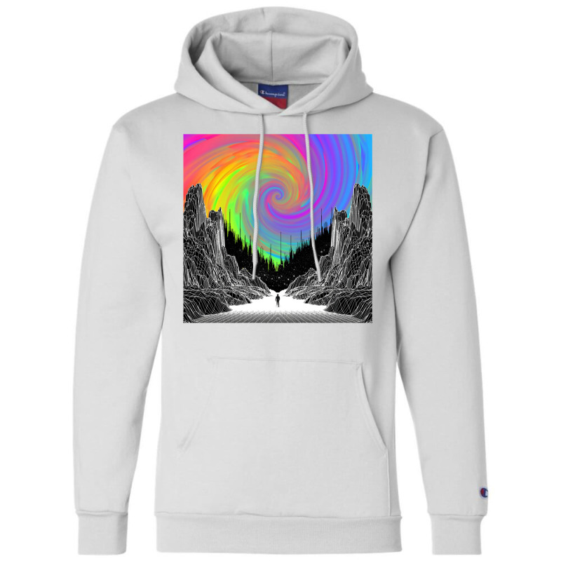 Imagination Place The Crystal Method The Trip Out Champion Hoodie | Artistshot