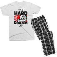 Work Hard Dream Big Turbo Men's T-shirt Pajama Set | Artistshot