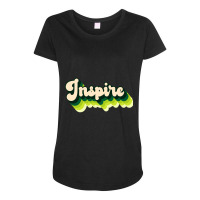 Trending Inspire Vintage Retro Maternity Scoop Neck T-shirt | Artistshot