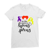 Its Just A Bunch Of Hocus Pocus  Women Halloween Sanderson Sisters Cas Ladies Fitted T-shirt | Artistshot