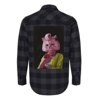 Dedicated Cat Poster Boy Flannel Shirt | Artistshot