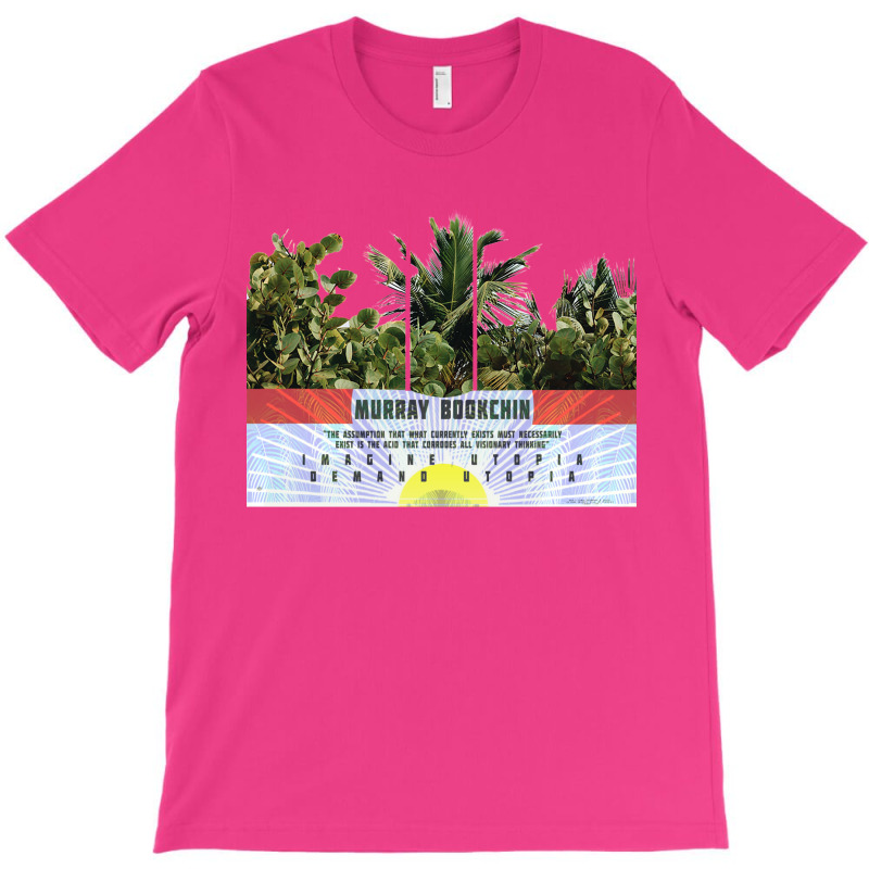 Imagine Utopia   Aesthetic   Murray Bookchin T-shirt | Artistshot