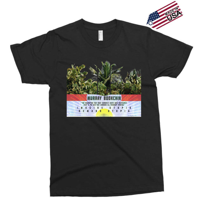 Imagine Utopia   Aesthetic   Murray Bookchin Exclusive T-shirt | Artistshot