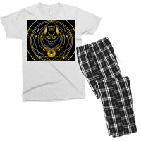 Golden Bastet Poster Trending Men's T-shirt Pajama Set | Artistshot