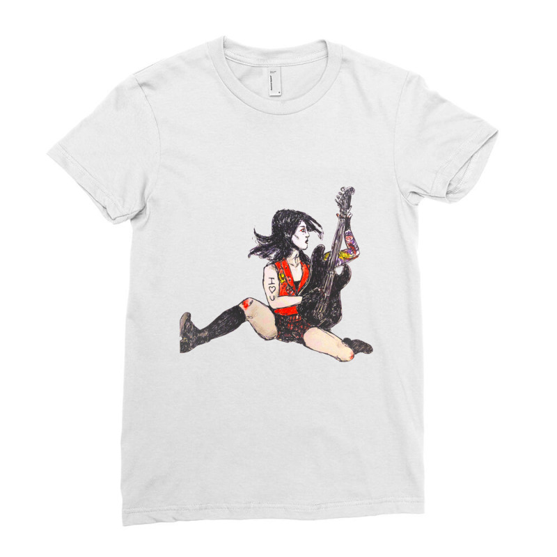 Lynz Ladies Fitted T-Shirt by GEORGESOCE | Artistshot