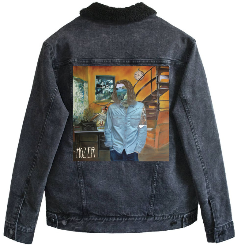 Hozier Unisex Sherpa-Lined Denim Jacket by camojafurxhiv | Artistshot