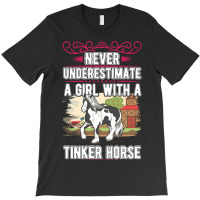 Limited Edition Irish Tinker Girl Horse T-shirt | Artistshot