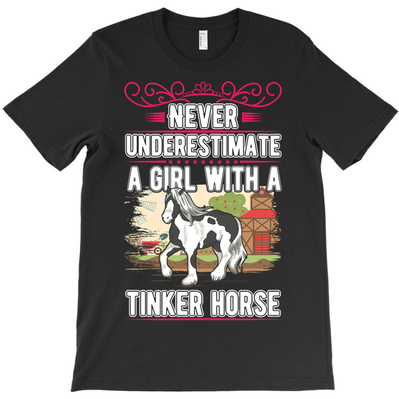 Limited Edition Irish Tinker Girl Horse T-shirt | Artistshot