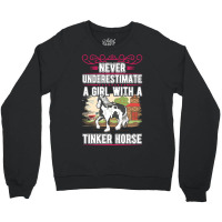 Limited Edition Irish Tinker Girl Horse Crewneck Sweatshirt | Artistshot