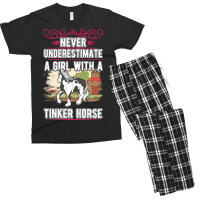 Limited Edition Irish Tinker Girl Horse Men's T-shirt Pajama Set | Artistshot