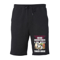 Limited Edition Irish Tinker Girl Horse Fleece Short | Artistshot