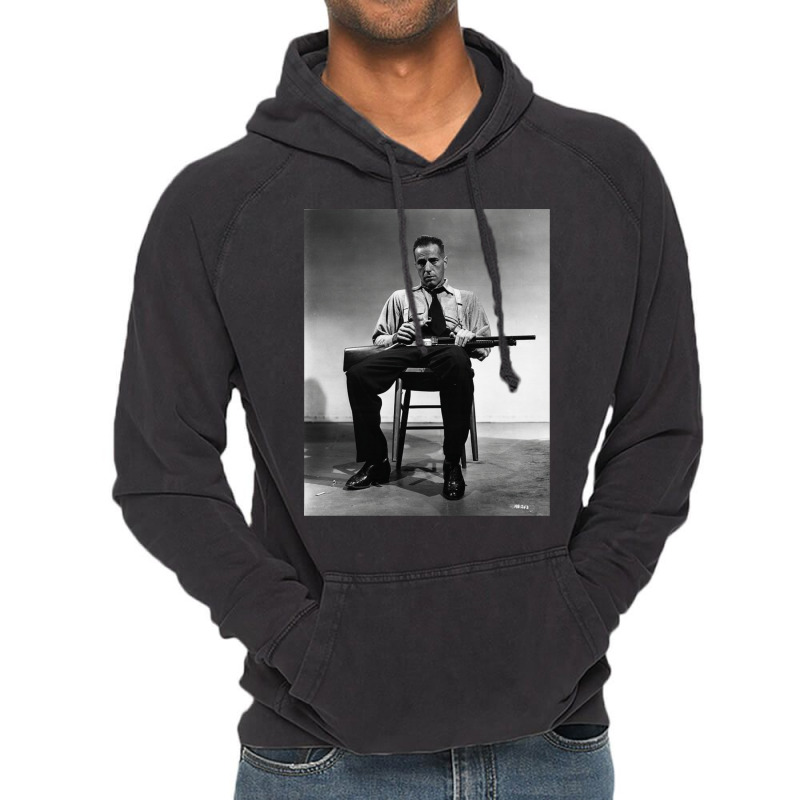 Humphrey Bogart Vintage Hoodie by camojafurxhiv | Artistshot