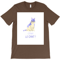 It Was The Cat Poster Vintage T-shirt | Artistshot