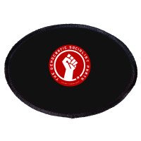 Democratic Socialists Of America   Nature Oval Patch | Artistshot