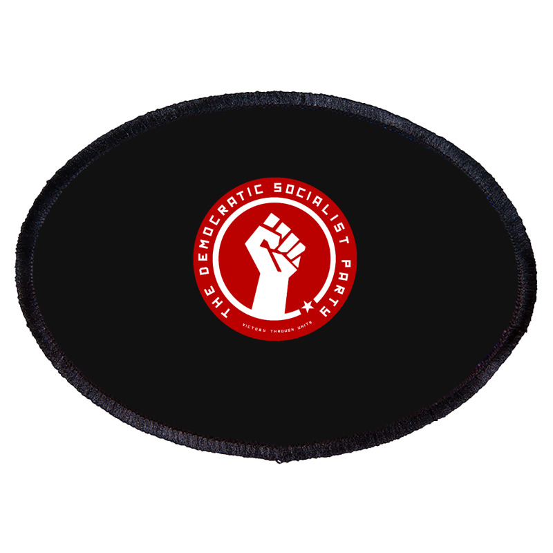 Democratic Socialists Of America   Nature Oval Patch | Artistshot