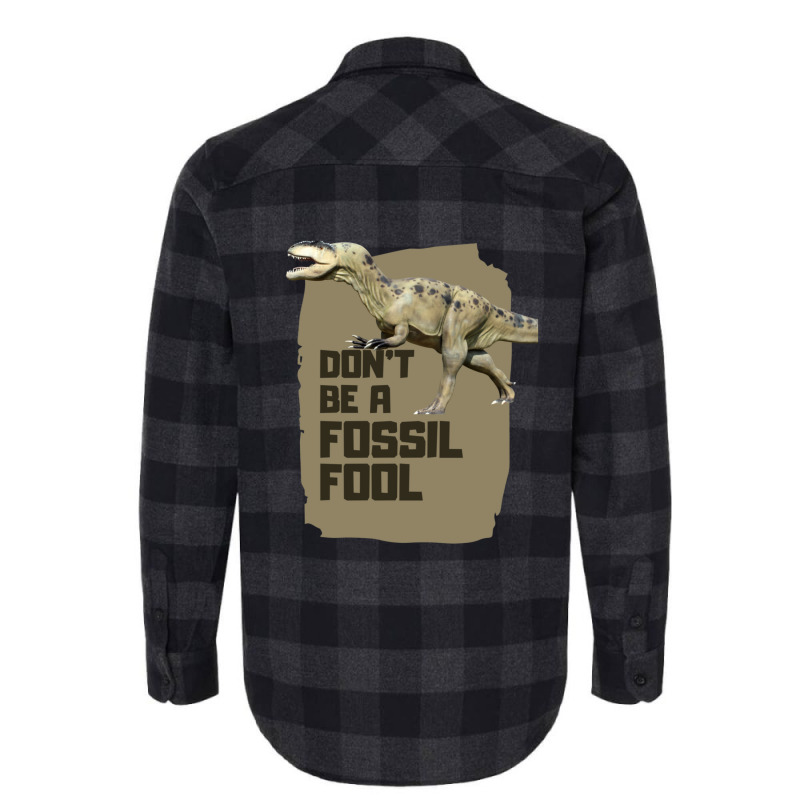 Fossil Fool Flannel Shirt | Artistshot