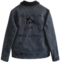 Incitatus For Consul Unisex Sherpa-lined Denim Jacket | Artistshot