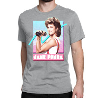 Jane Fonda  Fitness 80s Classic T-shirt | Artistshot