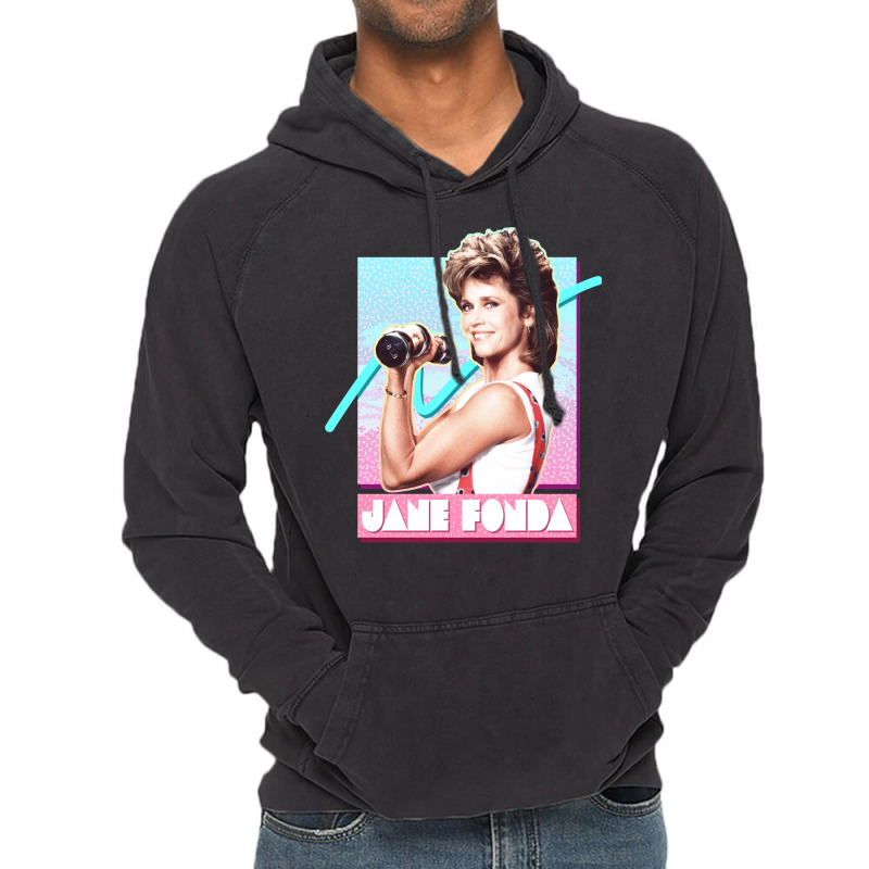 Jane Fonda  Fitness 80s Vintage Hoodie | Artistshot