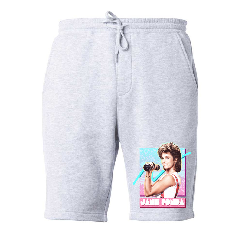 Jane Fonda  Fitness 80s Fleece Short | Artistshot