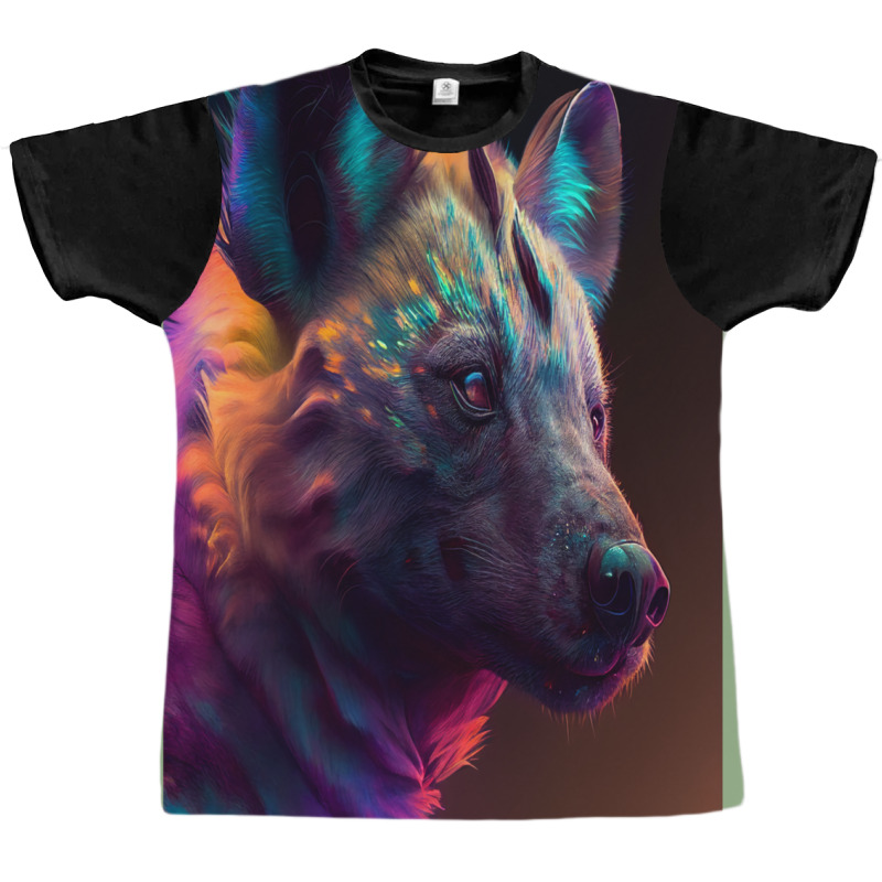 Hyna Graphic T-shirt by camojafurxhiv | Artistshot