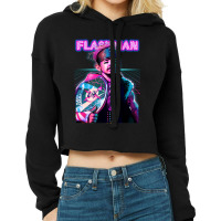 Flashman 'dominate Decade' Design Cropped Hoodie | Artistshot