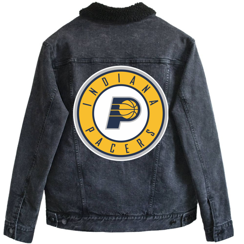 Indiana Basketball League Unisex Sherpa-lined Denim Jacket | Artistshot